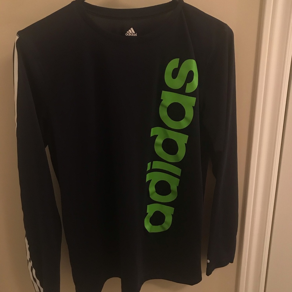 Adidas long sleeve dry fit shirt